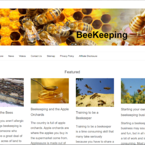 PreBuilt Beekeeping Niche Website