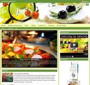 PreBuilt Vegan Niche Website