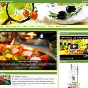 PreBuilt Vegan Niche Website